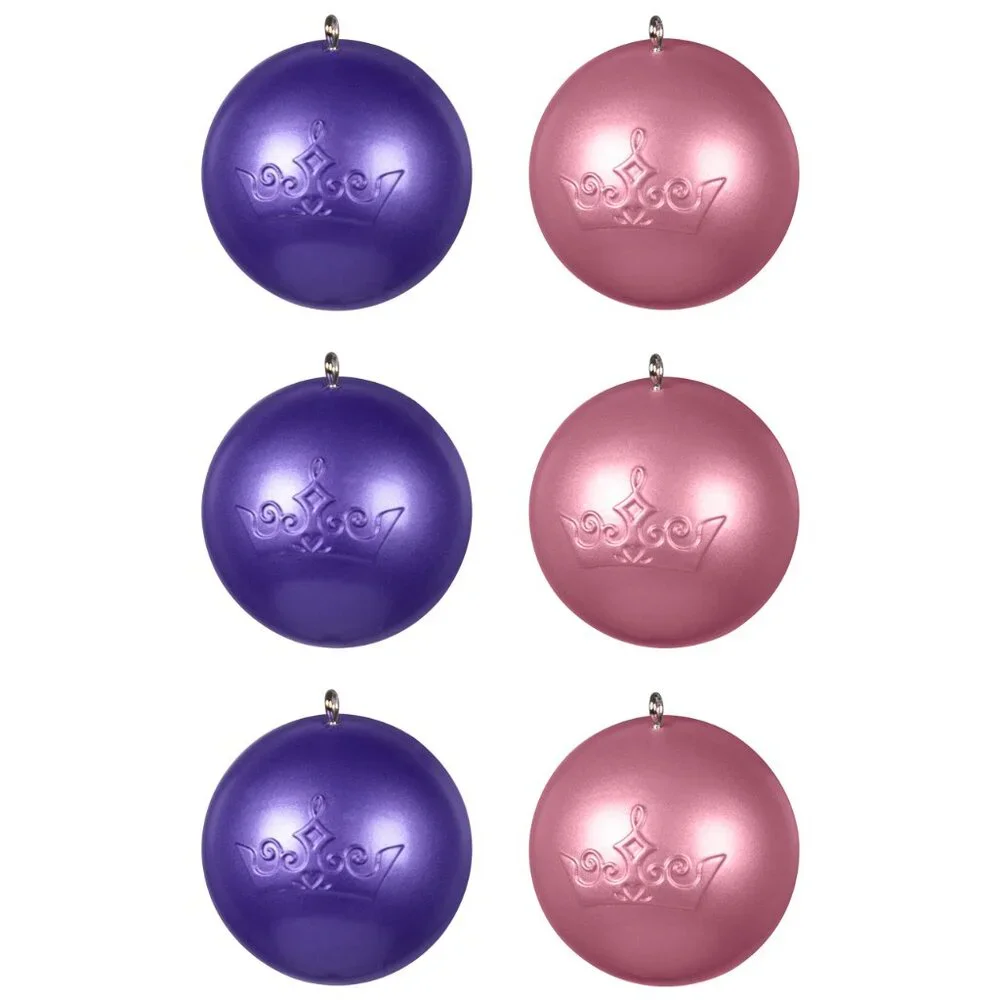 New! Disney Princess Hallmark Keepsake Christmas Ornaments 2022 Mini Set of 6